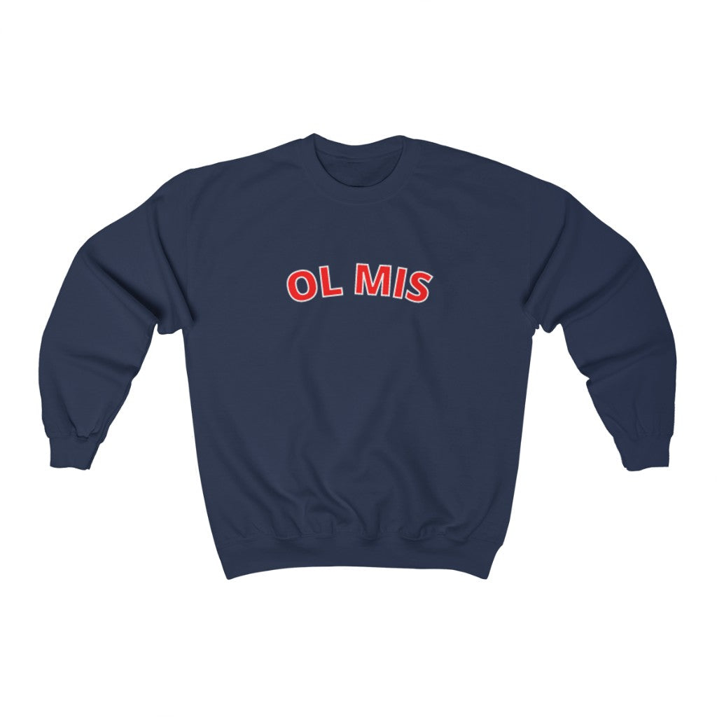 Ol Mis Classic Crewneck