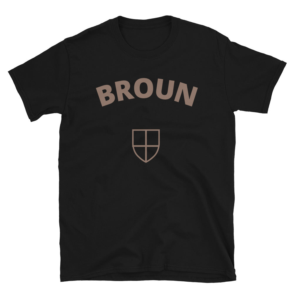 BROWN TEE