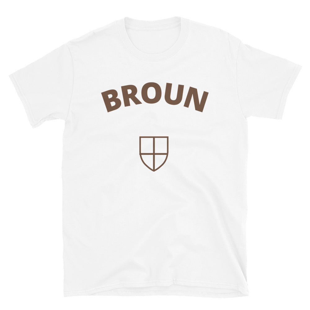 BROWN TEE